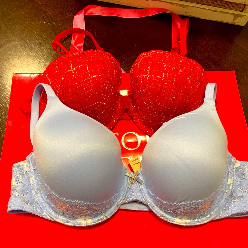 NWT-Bundle of Two Victoria Secret bras both 38 B
